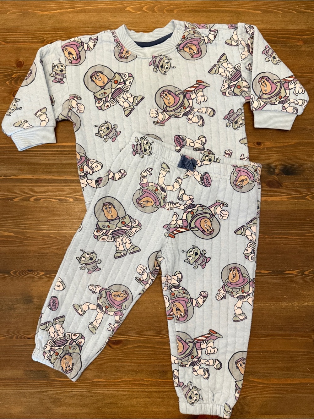 Disney Buzz Lightyear Matching Sweatsuit Toddler (18M)